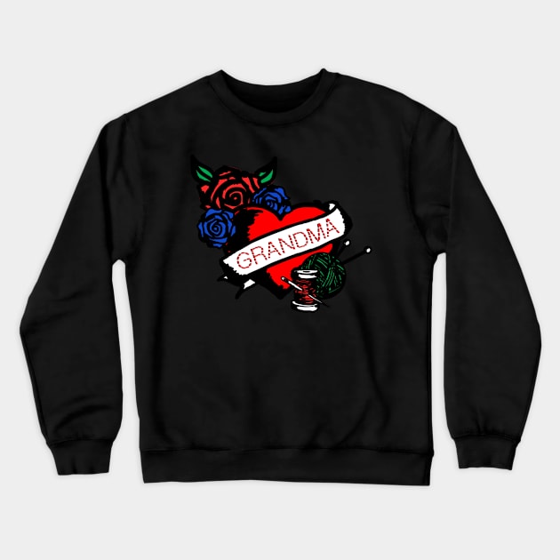 Luv Nana Crewneck Sweatshirt by papaomaangas